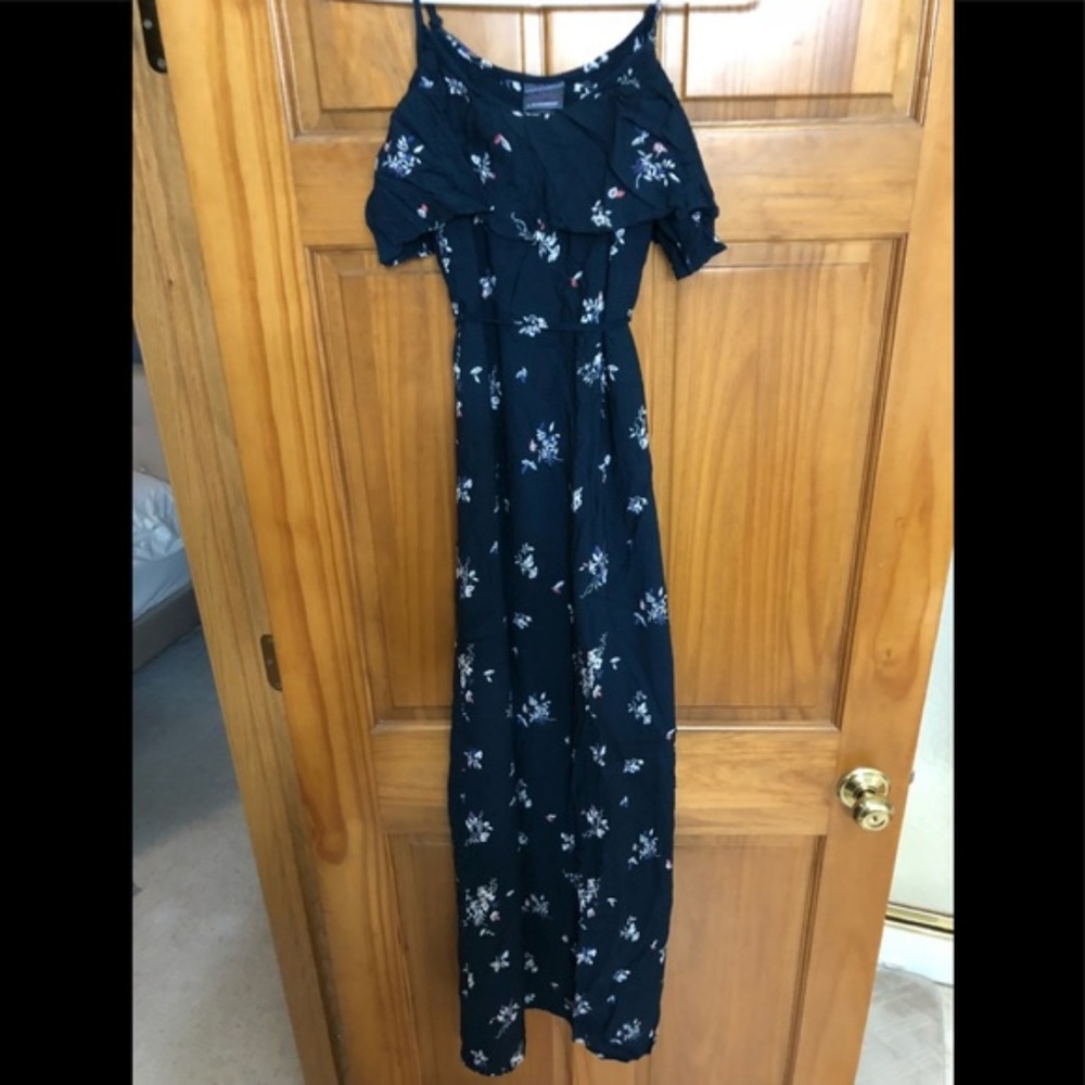 Floral Maternity Maxi Dress